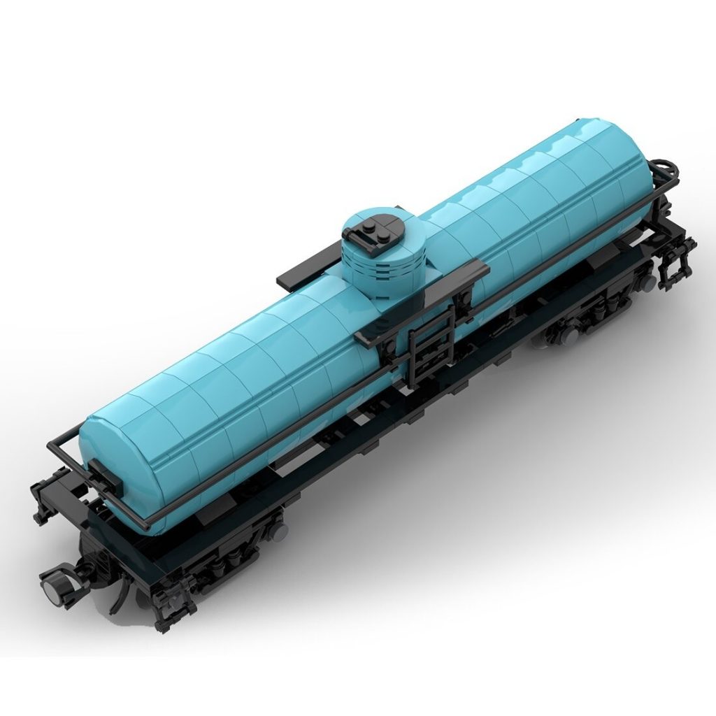 Tanker Car Train MOC-53458 Technic With 586PCS