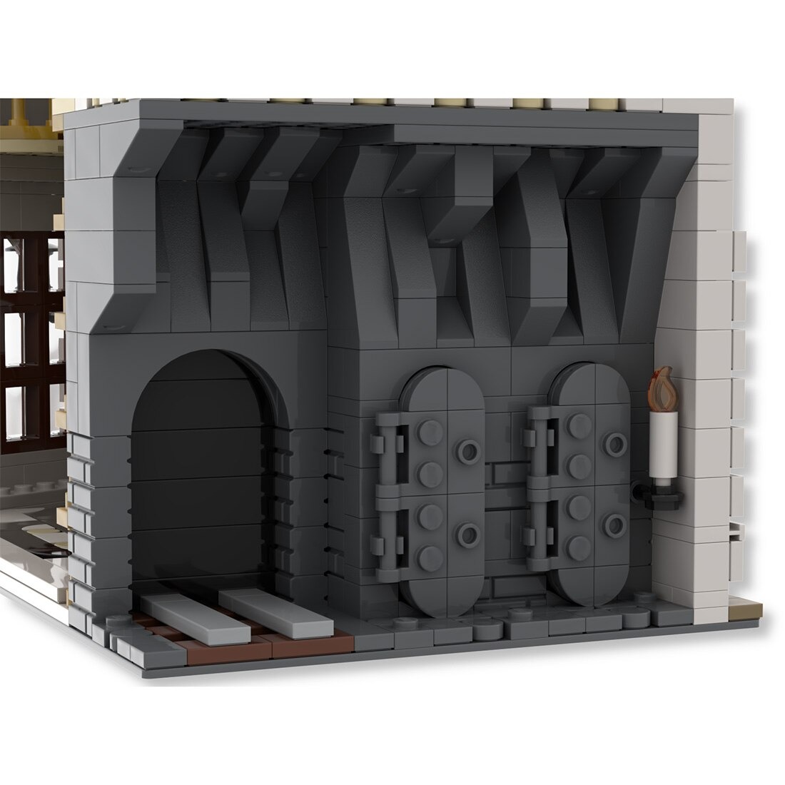 Gringotts Magic Movie Scene Bank MOC-74217 Movie With 2060 Pieces