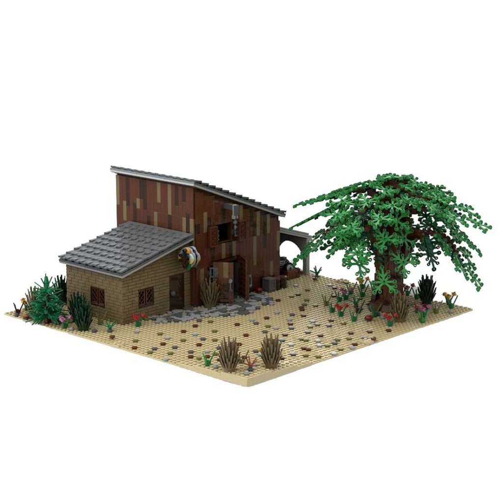 Heather Gems Factory Train Scene MOC-84949 Modular Building With 3871PCS