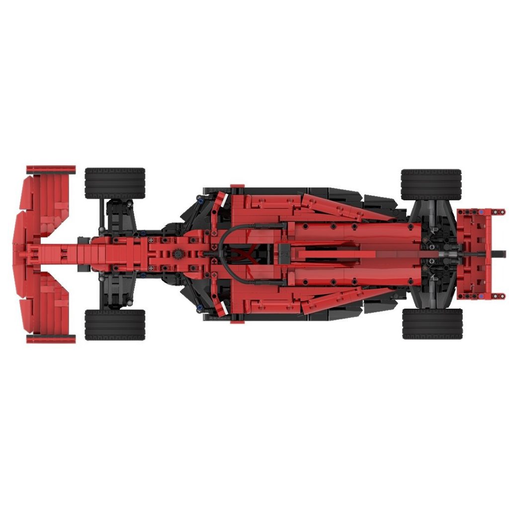 Ferrari F1 SF21 (8386 Base) 1:10 Scale MOC-87525 Technic With 1586pcs