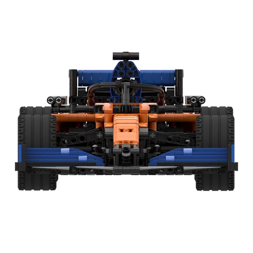 MCL35M (8386 Base) 1:10 Scale Racing Car MOC-95766 Technic With 1586 Pieces