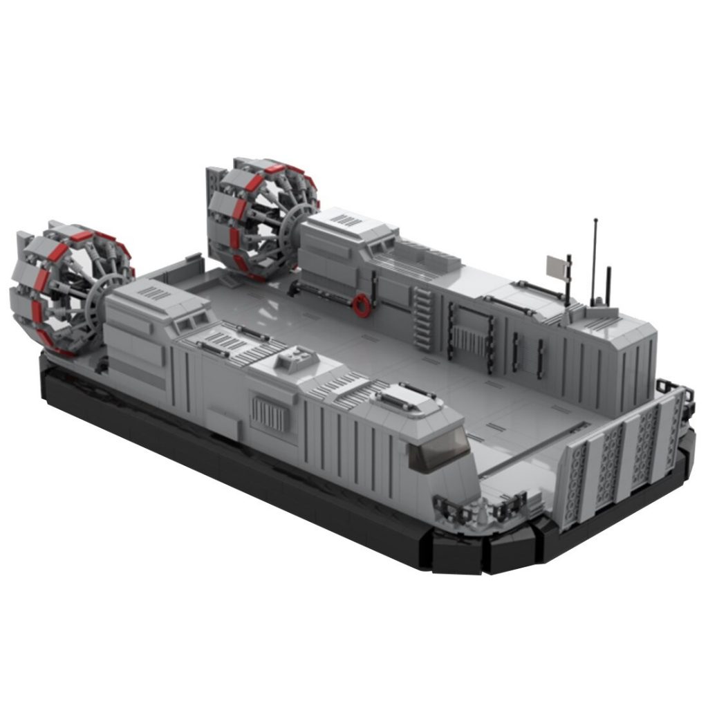 Military Scene Landing Craft Model MOC-96061 Military With 2045 Pieces