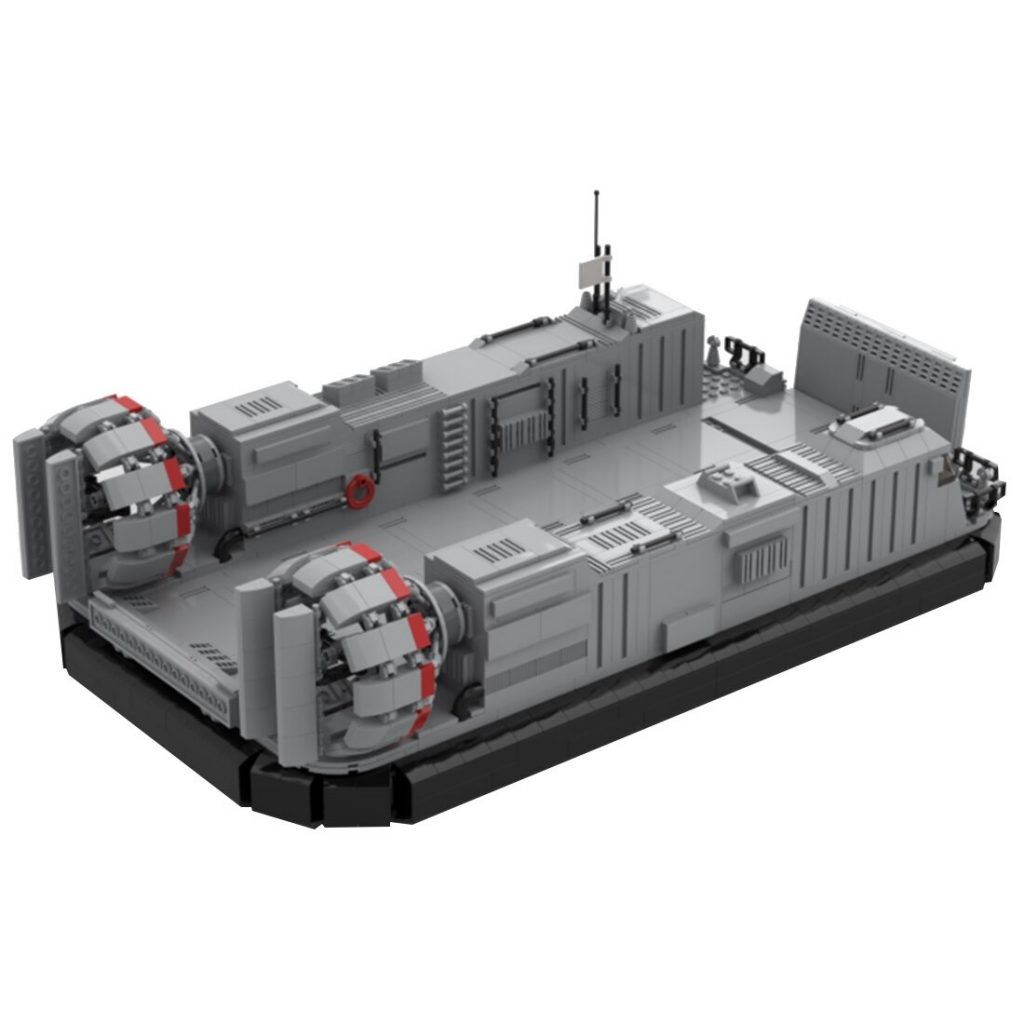 Military Scene Landing Craft Model MOC-96061 Military With 2045 Pieces