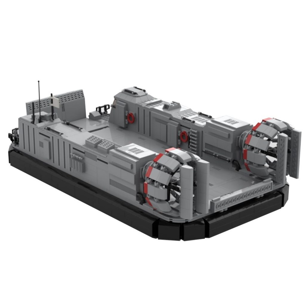 Military Scene Landing Craft Model MOC-96061 Military With 2045 Pieces