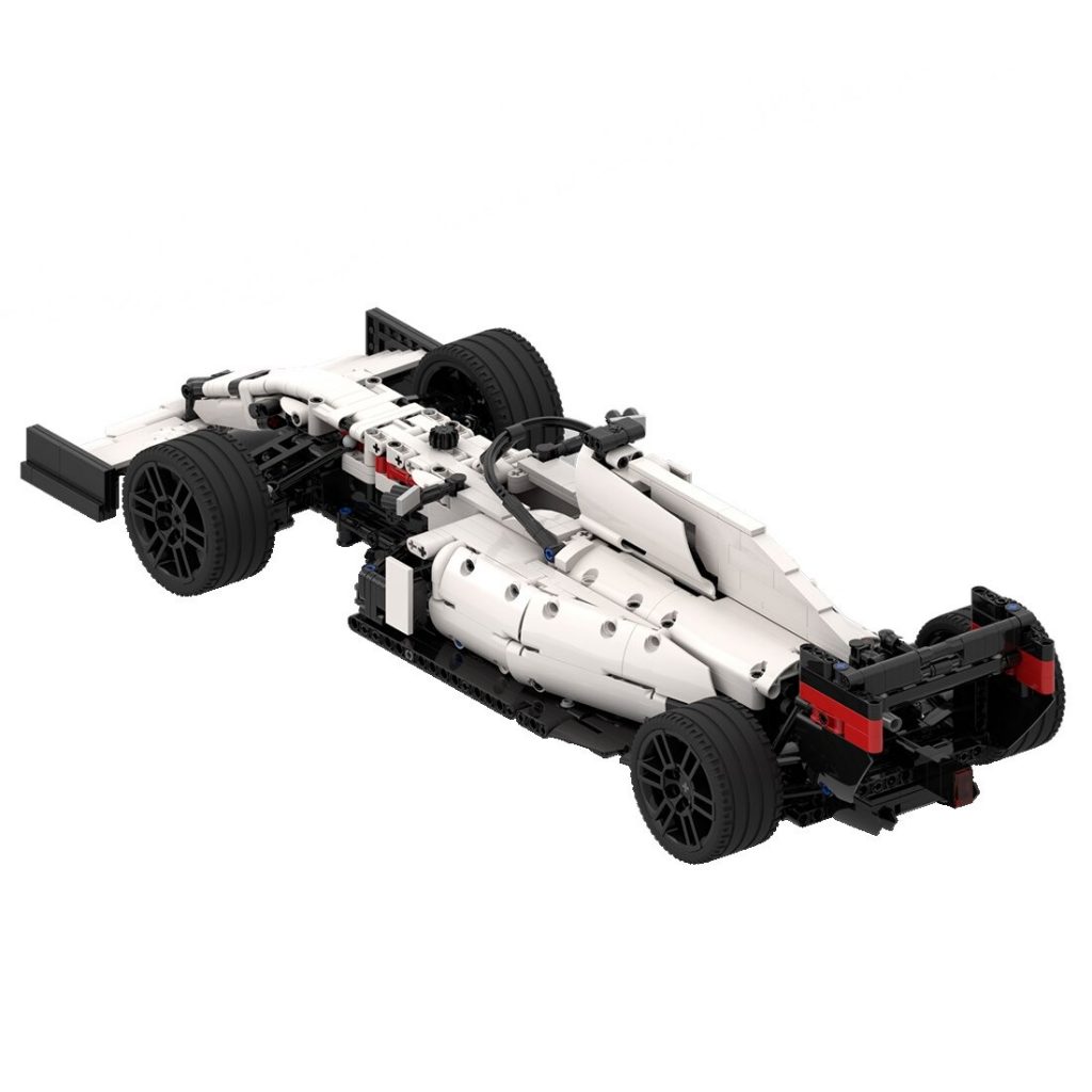 1:10 Scale Turkey Livery Racing Car MOC-96306 Technic With 1584 Pieces