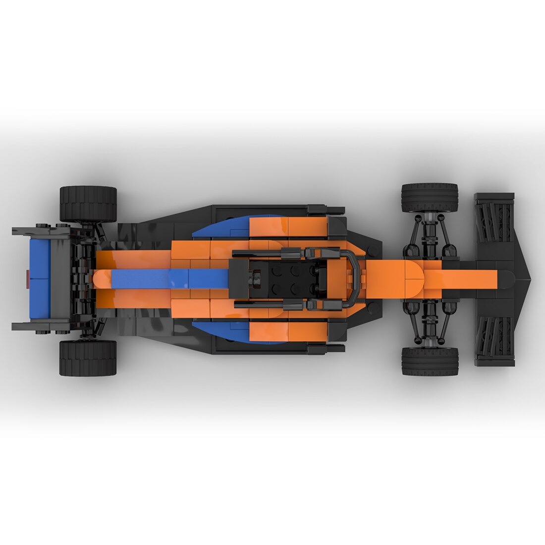 F1 McLaren MCL35M - Abu Dhabi MOC-98621 Technic With 262 Pieces