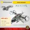 Avatar Helicopter MOC 0074 Movie Designed By Conv-barman With 1827 Pieces