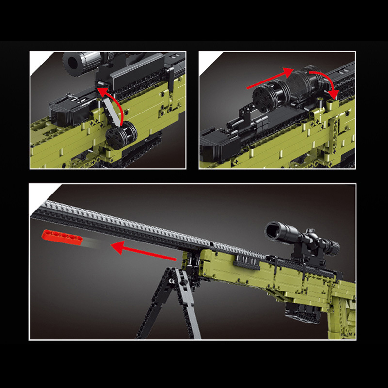 MOULD KING 14010 AWM Sniper Rifle