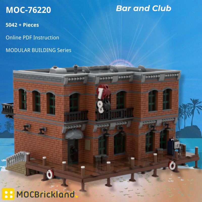 MOCBRICKLAND MOC-76220 Bar and Club
