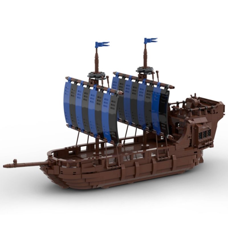MOCBRICKLAND MOC-98938 Black Falcon Ship