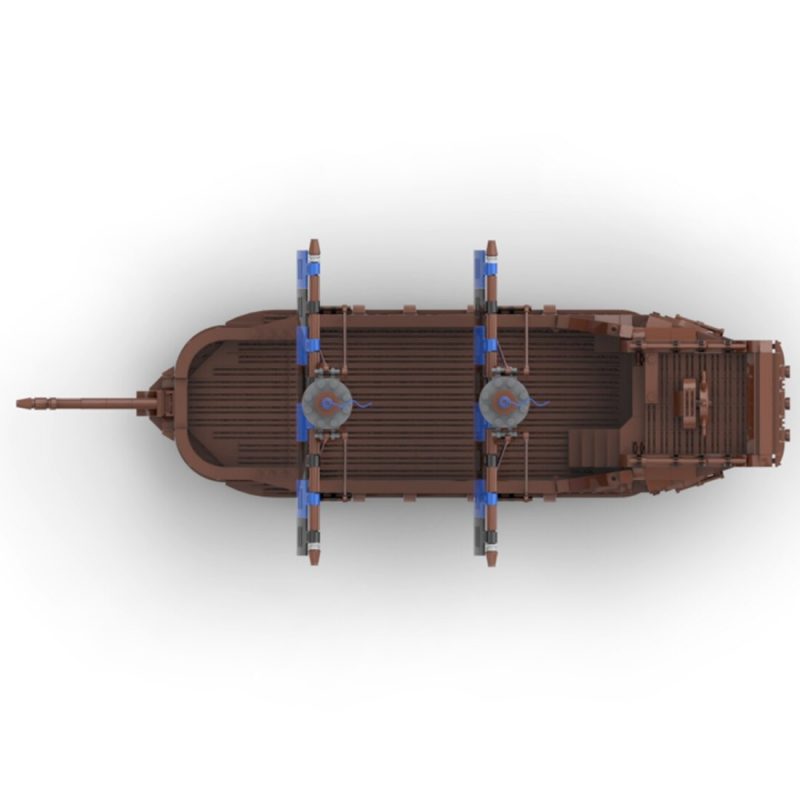 MOCBRICKLAND MOC-98938 Black Falcon Ship