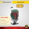 Boba Fett Bust MOC 33589 Star Wars Designed By FredL45 With 264 Pieces