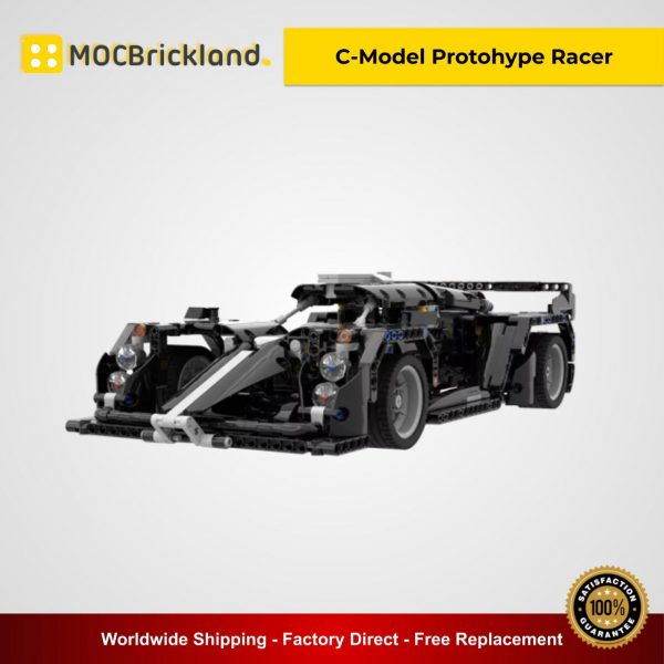 C-Model Protohype Racer MOC 45802 Technic Compatible With LEGO 42111 Designed By Cleansupgood