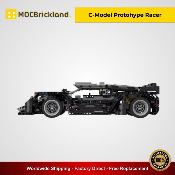 C-Model Protohype Racer MOC 45802 Technic Compatible With LEGO 42111 Designed By Cleansupgood