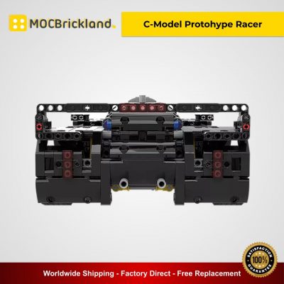 C-Model Protohype Racer MOC 45802 Technic Compatible With LEGO 42111 Designed By Cleansupgood