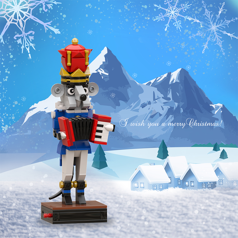 The Nutcracker And The Mouse King - Organ Mouse King MOC-89571 Creator With 206 Pieces