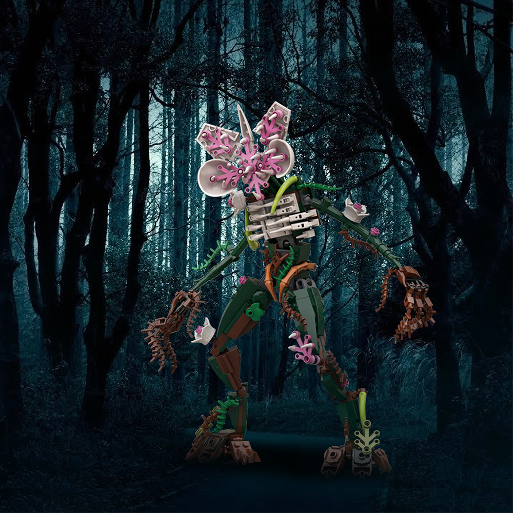 Stranger Things Demogorchid Monster MOC-89568 Creator With 419 Pieces