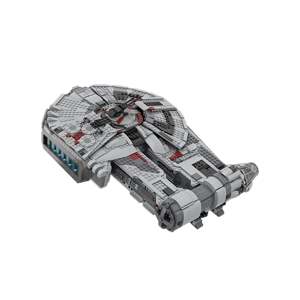  YT-2400 Freighter Outrider Sato's Hammer Playset MOC-97338 Movie With 1817 Pieces