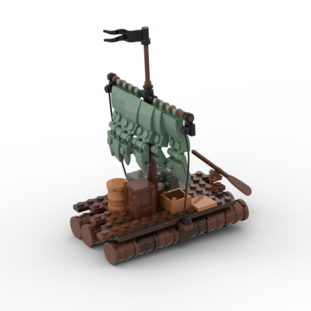 Port Sauvage: The Cursed Beach MOC-117472 Creator With 8104 Pieces