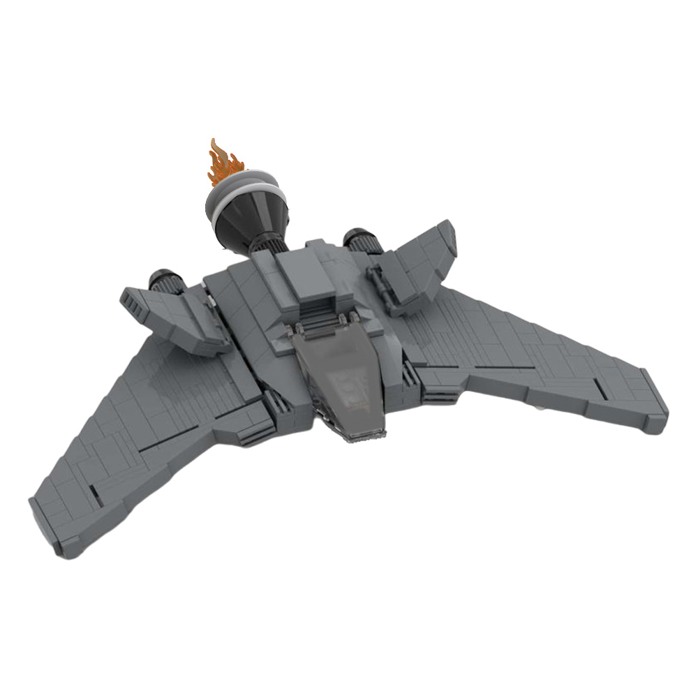 F-302 Fighter-Interceptor From Stargate SG-1 MOC-63478 Military With 347 Pieces