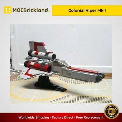 Colonial Viper Mk I MOC 9784 Movie Designed By BricksWithWings With 391 Pieces