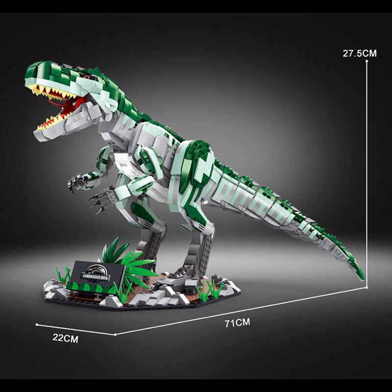 Creator GAO MISI T2010 Indominus Rex Dinosaur World