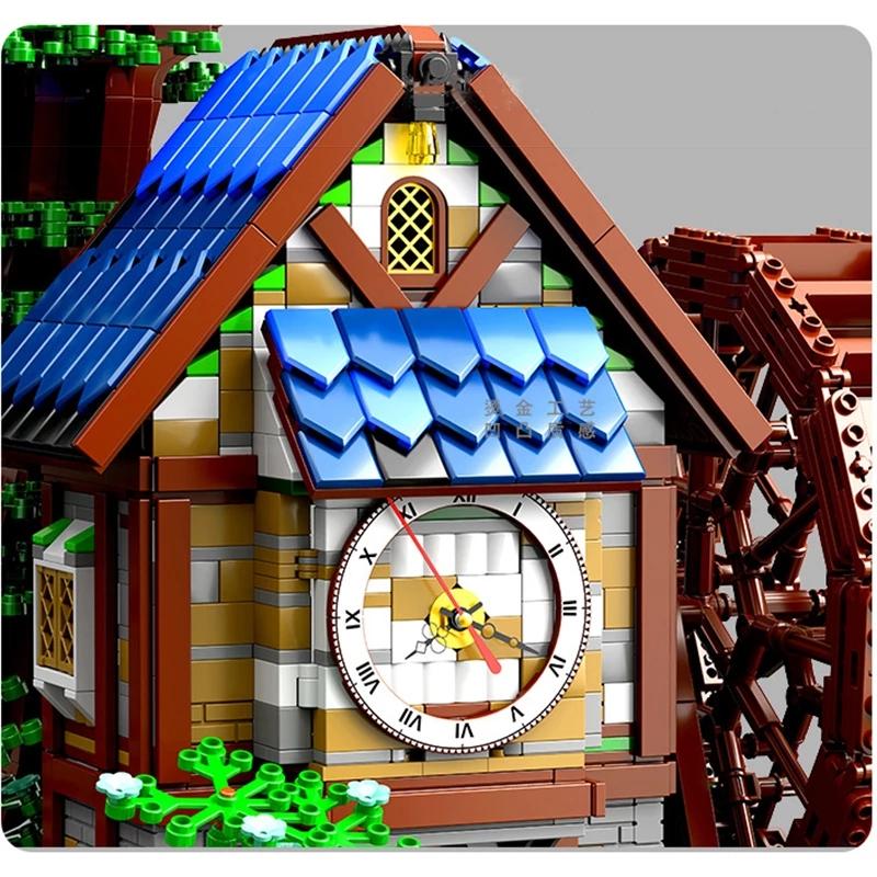 CREATOR HENGTAI 92037 Time Wizard Waterwheel Tree House