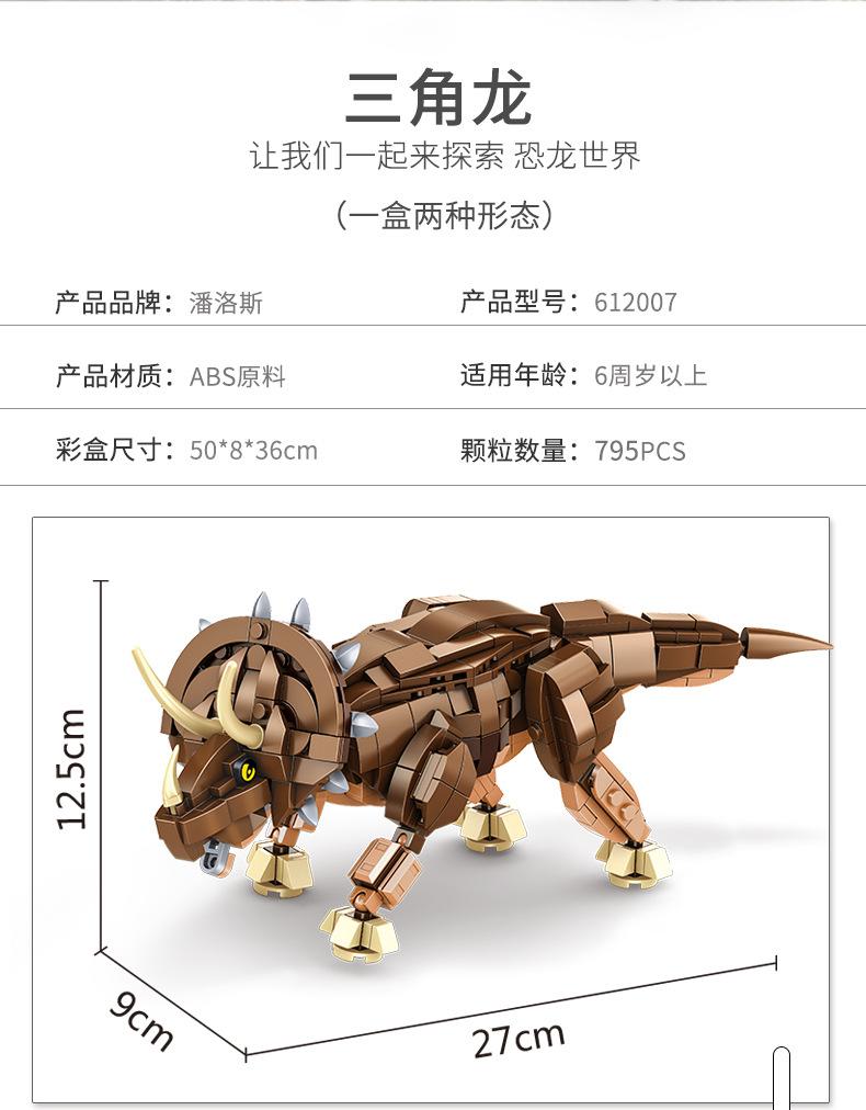 Creator PANLOS 612007 Dinosauria: Triceratops