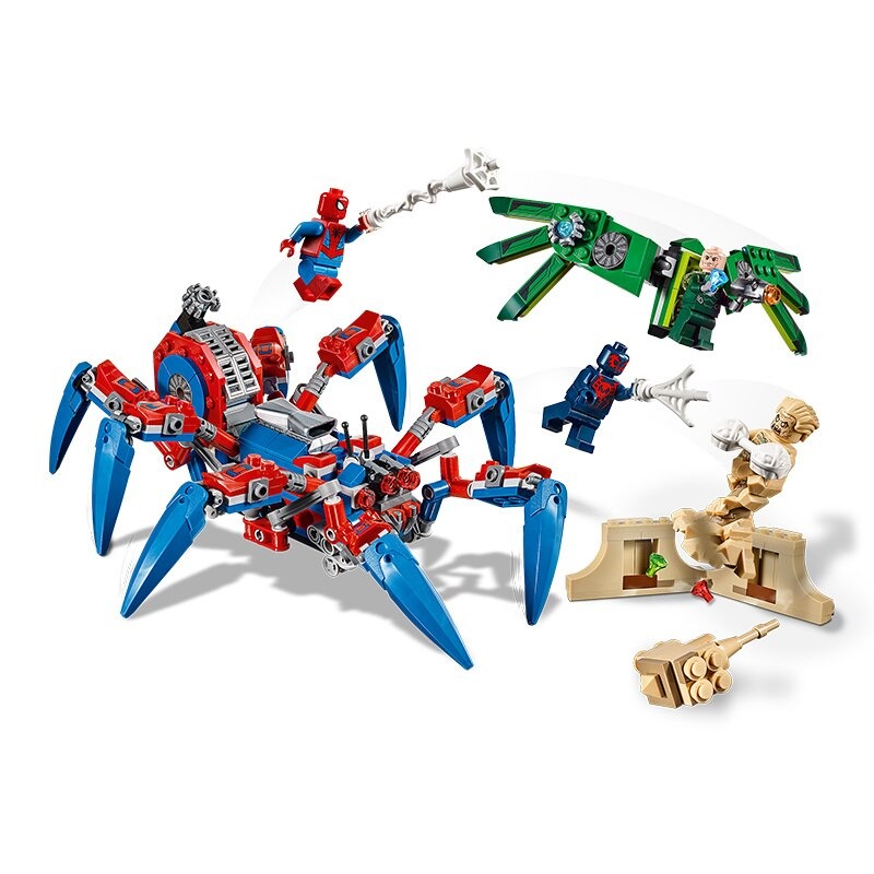 DECOOL 7136 Spider-Man's Spider Crawler Compatible with 76114