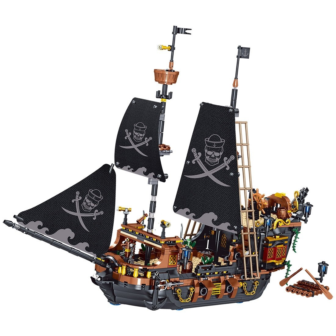 Pirate Ship MOC-89526 Creator With 1328PCS