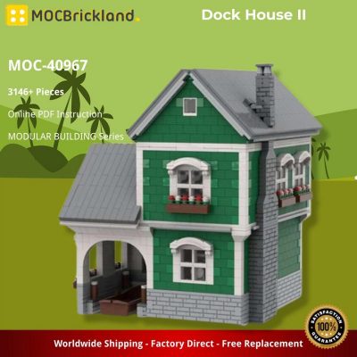 MOCBRICKLAND MOC-40967 Dock House II