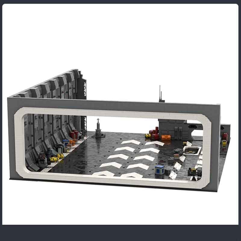 Docking Bay 327 Creator MOC-69547 with 10061 pieces - MOC Brick Land