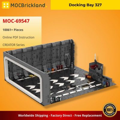 MOCBRICKLAND MOC-69547 Docking Bay 327