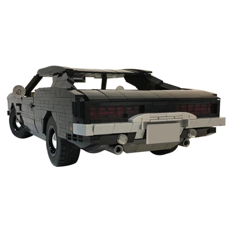 MOCBRICKLAND MOC-35555 Dodge Charger R/T 1969