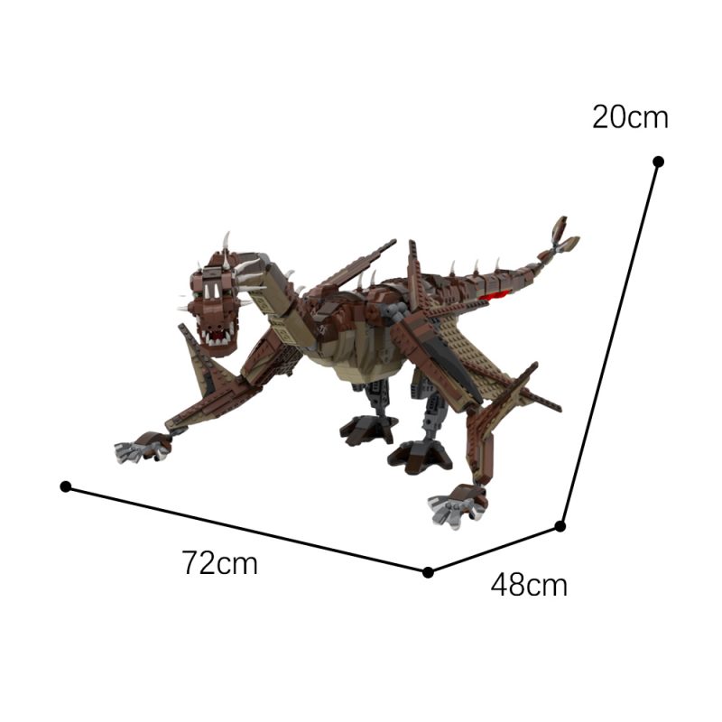 MOCBRICKLAND MOC-90341 Dragon (Wyvern)