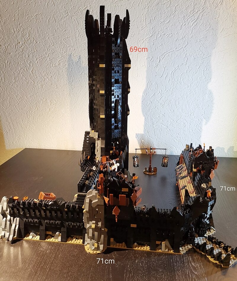 UCS Cirith Ungol MOC-82142 Modular Building With 6273 Pieces