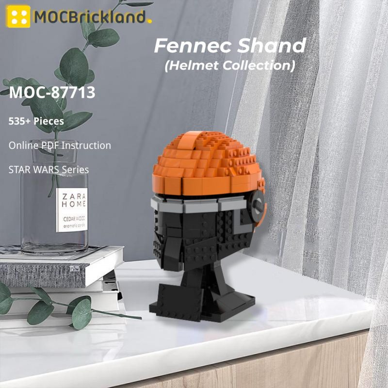 MOCBRICKLAND MOC-87713 Fennec Shand (Helmet Collection)
