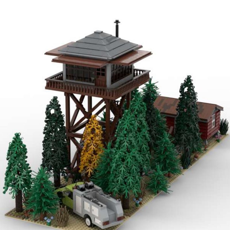 MOCBRICKLAND MOC-81201 Fire Observation Tower