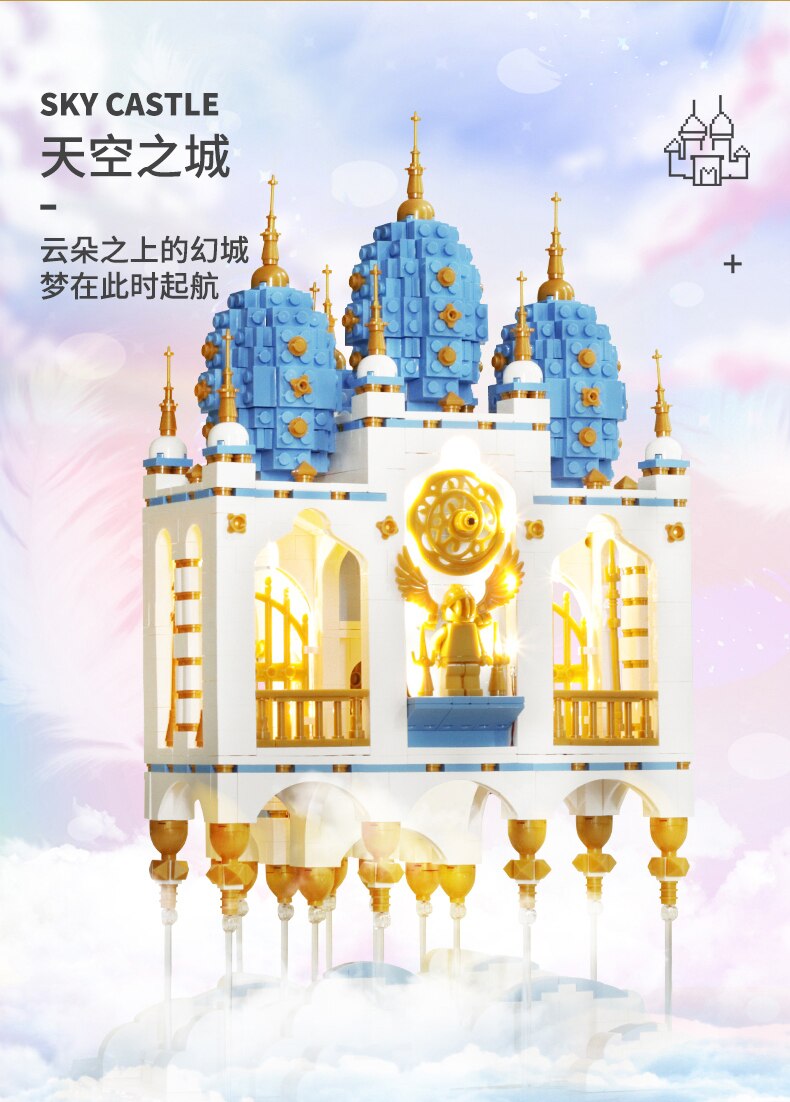 MOULD KING 16015 Floating Sky Castle