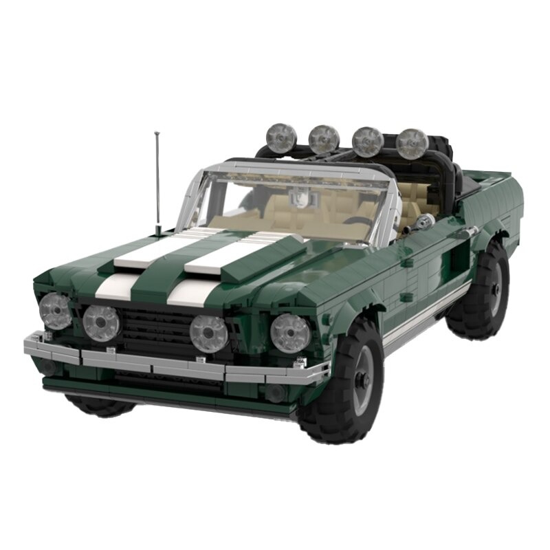 MOCBRICKLAND MOC-89754 Ford Mustang Off-road