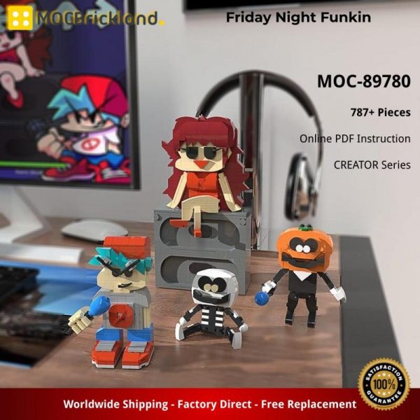MOCBRICKLAND MOC-89780 Friday Night Funkin