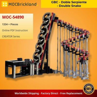 MOCBRICKLAND MOC-54890 GBC – Doble Serpiente – Double Snake