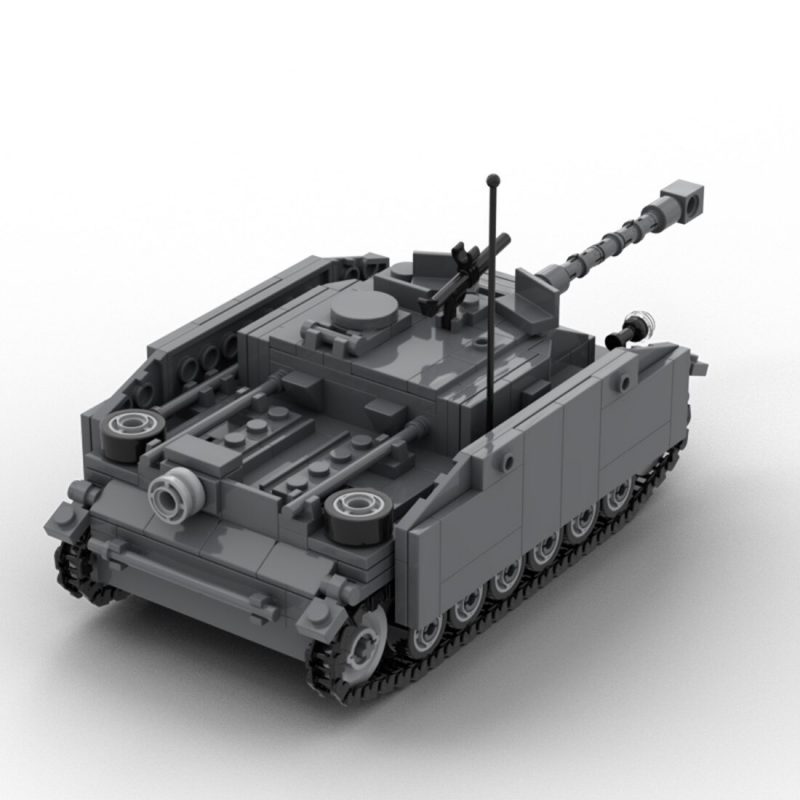 German Army G-Type Sturmgeschütz III Military MOC-89725 with 417 pieces ...