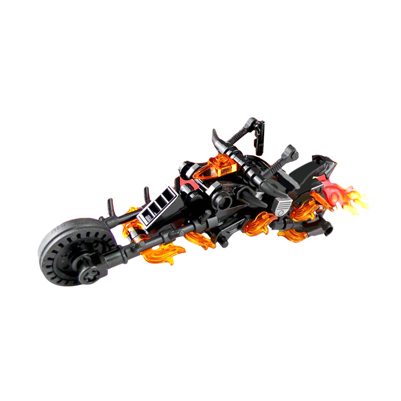 MOCBRICKLAND MOC-25824 Ghost Rider’s Motorbike