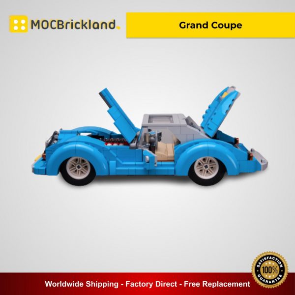 Grand Coupe MOC 35073 Creator Alternative LEGO 10252 Designed By Keep On Bricking With 756 Pieces