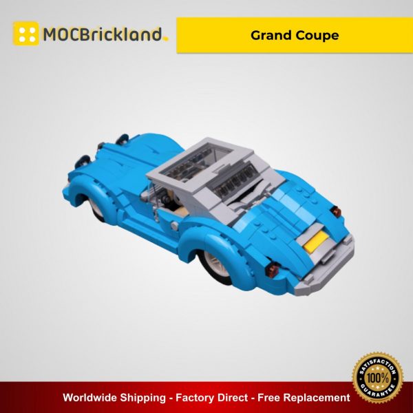 Grand Coupe MOC 35073 Creator Alternative LEGO 10252 Designed By Keep On Bricking With 756 Pieces