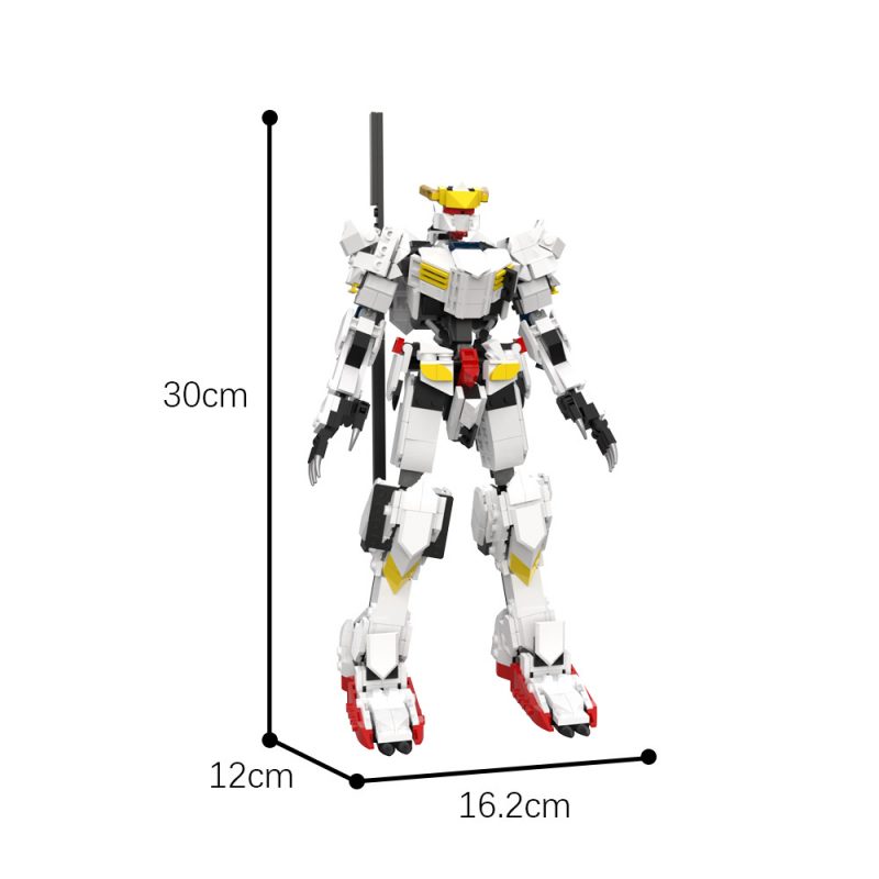 MOCBRICKLAND MOC-82994 Gundam Barbatos 4th Form
