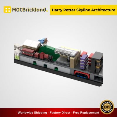 Harry Pօtter Skyline Architecture MOC 22348 Movie Designed By MOMAtteo79 With 621 Pieces