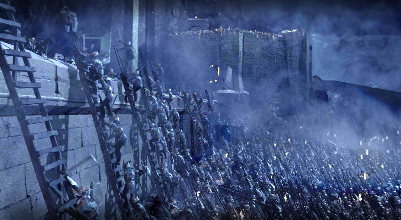 Lord of the Rings Online: Helm's Deep – destory bridges when there are orcs  trying to kill you – GameQuiche