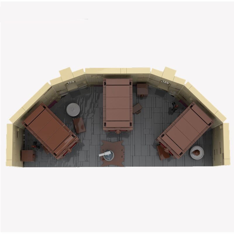 MOCBRICKLAND MOC-42385 Hogwards Dormitory